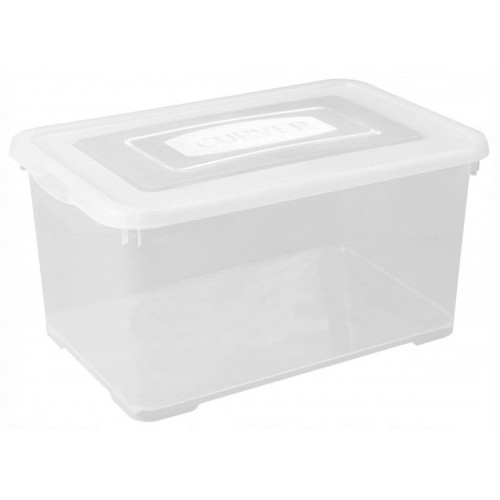 CURVER HANDY BOX 50L Aufbewahrungsbox 60 x 40 x 28 cm transparent 00270-001