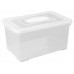 CURVER HANDY BOX 50L Aufbewahrungsbox 60 x 40 x 28 cm transparent 00270-001