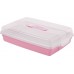 CURVER Kuchenbox, Transportbox 45 x 29,5 x 11,1 cm pink 00415-X51