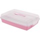 CURVER Kuchenbox, Transportbox 45 x 29,5 x 11,1 cm pink 00415-X51