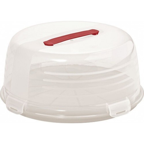 CURVER Tortenbehälter, Kuchenbox 34,7 x 15,2 cm weiß 00416-128