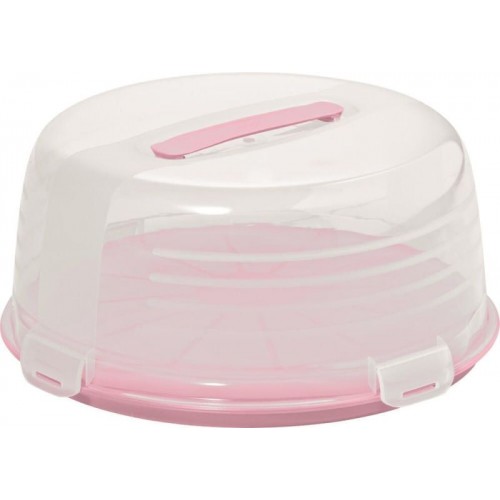 CURVER Tortenbehälter, Kuchenbehälter 34,7 x 15,6 cm pink 00416-X51