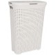 CURVER STYLE 60L Wäschesammler 44,8 x 61,5 x 34,1 cm, creme 00707-885