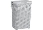 CURVER STYLE 60L Wäschesammler 44,8 x 61,5 x 34,1 cm, hellgrau 00707-099