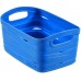 CURVER RIBBON XS Aufbewahrungs korb 13 x 24 x 17 cm, 3 l blau 00728-X08