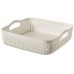 CURVER KNIT 2,8L Tablett 23,4 x 23,2 x 7,4 cm creme 00774-X64