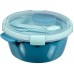 CURVER SMART TO GO 1,6L Lunchbox mit Besteck & Zubehör 22x11cm blau 00921-Y33