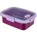 CURVER SMART TO GO 1L Lunchbox mit Besteck 20x15x7cm lila 00946-Y34