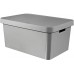 CURVER INFINITY 45L Aufbewahrungsbox mit Deckel 56 x 27 x 39 cm grau 01721-099