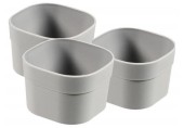 CURVER INFINITY DIVIDER XS 3-Tlg. Set Schubladenorganizer 8 x 8 x 5 cm grau 01722-099