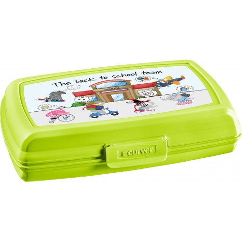 CURVER BACK TO SCHOOL 0,6L Sandwichbox, Lunchbox 17,5 x 11,6 x 4,3 cm 02275-B83