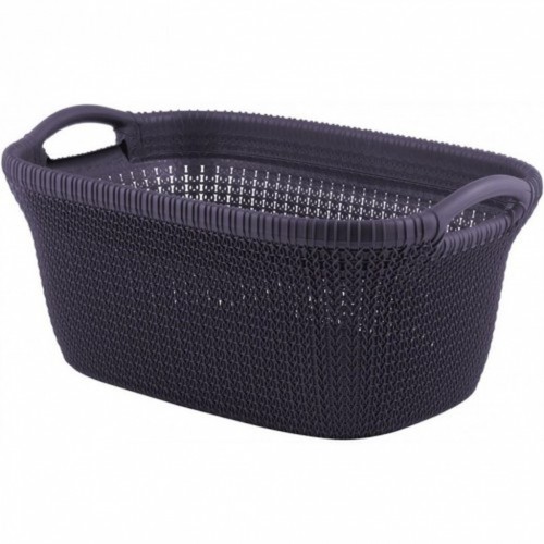 CURVER KNIT Wäschekorb 47 l purple 03677-X66