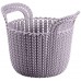 CURVER KNIT XS 3L Aufbewahrungskorb rund 23 x 19 x 19 cm purple 03671-X69