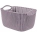 CURVER KNIT S 8L košík 30x22x17cm purple 03674-X69