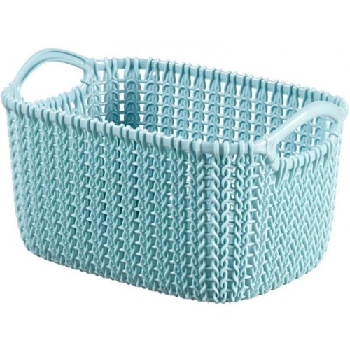 CURVER KNIT XS 3L Korb 25x17,5x14cm misty blue 03675-X60