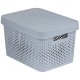 CURVER INFINITY 17L Aufbewahrungsbox mit Deckel 36 x 22 x 27 cm grau 04742-099