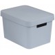 CURVER INFINITY 17L Aufbewahrungsbox mit Deckel 36 x 22 x 27 cm grau 04743-099