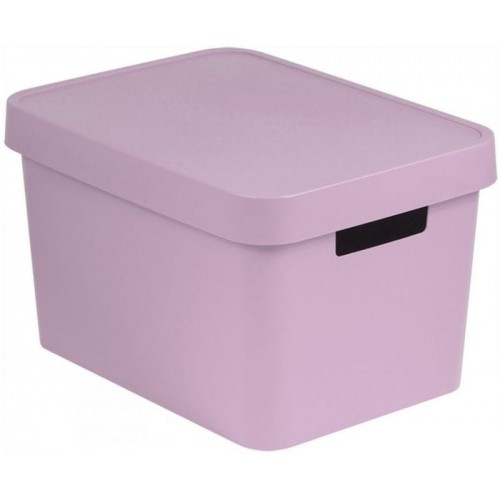 CURVER INFINITY 17L Aufbewahrungsbox mit Deckel 36 x 22 x 27 cm pink 04743-X51