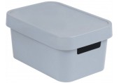 CURVER INFINITY 4,5L Aufbewahrungsbox mit Deckel 27 x 12 x 19 cm grau 04746-099