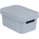 CURVER INFINITY 4,5L Aufbewahrungsbox mit Deckel 27 x 12 x 19 cm grau 04746-099