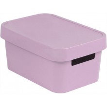 CURVER INFINITY 4,5L Aufbewahrungsbox mit Deckel 27 x 12 x 19 cm pink 04746-X51