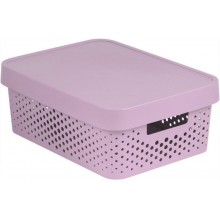 CURVER INFINITY 11L Aufbewahrungsbox mit Deckel 36 x 14 x 27 cm pink 04753-X51