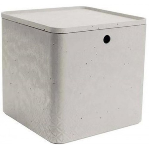 CURVER BETON XL 18L Aufbewahrungsbox mit Deckel 28x28x27cm 04779-021