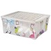 CURVER Aufbewahrungsbox DOLLS 17 x 40 x 34 cm, 18 l, transparent, 03002-B22