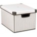 B-Ware CURVER Aufbewahrungsbox Classico, 39,5 x 29,5 x 25 cm, 25 l, grau/weiß, ohne Deckel