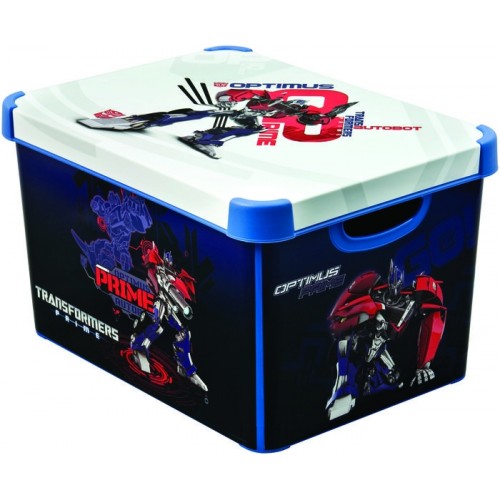 CURVER Aufbewahrungsbox L - Transformers, 25 x 39,5 x 29,5 cm, 04711-T61
