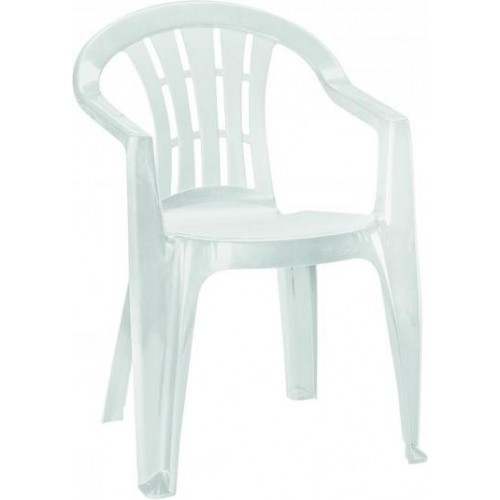 CURVER CUBA Gartensessel, 56 x 58 x 79 cm, weiß 17180005
