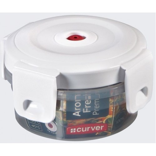 CURVER AROMA FRESH Premium, 10 x 10 x 6,1 cm, 0,25 L, rund 00370-540 CURVER AROMA FRESH Premium, 10 x 10 x 6,1 cm, 0,25 L, rund 00370-540