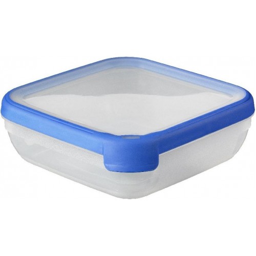 CURVER  GRAND CHEF,Frischhaltedose  quadratisch, 20 x 20 x 6,5 cm, 1,6 L, blau, 07479-082