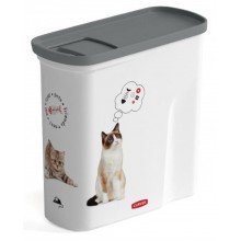 CURVER Futtercontainer 1,5kg/2L Katze 04346-L30