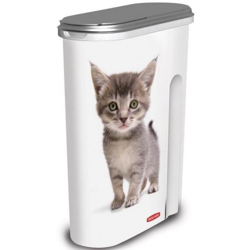 CURVER Pet Futter Container 1,5 Kg,Katze, 03903-P82