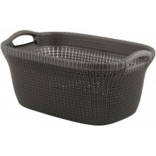 CURVER KNIT 40L Wäschekorb 60 x 27 x 39 cm, braun 03677-X59
