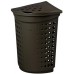 CURVER Eckwäschebox, 47,8 x 41,4 x 58,8 cm, 40L Luna - braun 05021-584