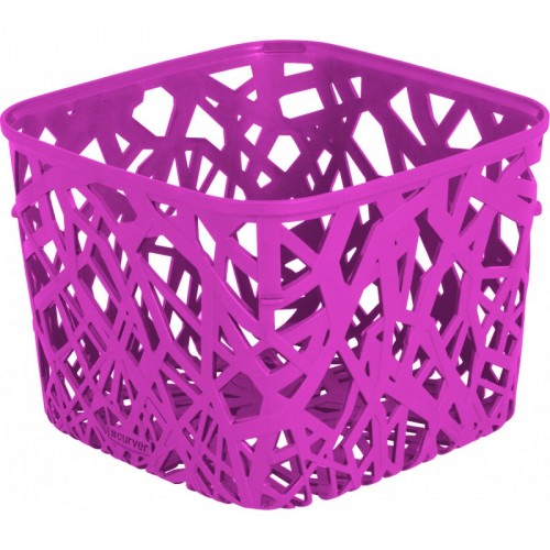 CURVER NEO SQUARE Korb 19,2 x 19,2 x 14,4 cm, violet 04160-437 CURVER NEO SQUARE Korb 19,2 x 19,2 x 14,4 cm, violet 04160-437