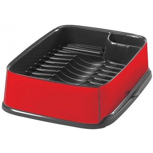 CURVER Abtropfgestell - anthrazit/rot 02332-P52 CURVER Abtropfgestell - anthrazit/rot 02332-P52