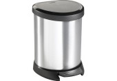 CURVER DECO BIN 5L Treteimer 24,6 x 27,7 x 21 cm silber metallic 02160-599