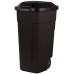CURVER Mülltonne, 88 x 58 x 52 cm, 110L, schwarz, 12900