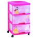 CURVER Schubladenkommode Princess 3x20 L