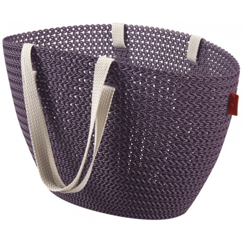 CURVER KNIT Emily Shoppingbag, Einkaufskorb, violett 03680-X66