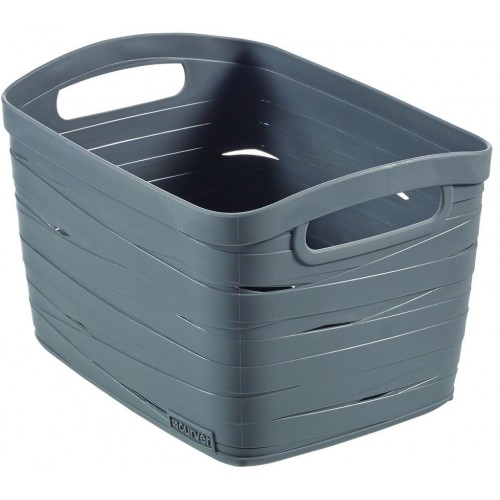 CURVER RIBBON L Aufbewahrungsbox 24 x 38 x 29 cm, 20l grau 00719-T37
