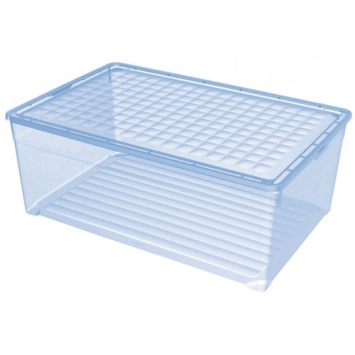 CURVER Aufbewahrungsbox, 23 x 60 x 39 cm, 45L, blau, 03008-084