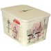 B-Ware CURVER DECO’s Amsterdam “L”Elegante Lifestyle-Box Miss Paris ohne Deckel