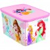 CURVER Aufbewaghrungsbox DECO "L" PRINCESS, 24 x 30 x 40 cm, 30l, pink 04730-P63