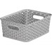 CURVER MY STYLE S 4L Korb 25x20x10cm silber 03610-087