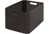 CURVER STYLE L Aufbewahrungsbox 43,6 x 23 x 32,6 cm dunkelbraun 03616-210