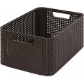 CURVER STYLE M Aufbewahrungsbox 38,6 x 17 x 28,7 cm dunkelbraun 03615-210